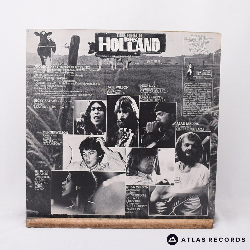 The Beach Boys - Holland - A3 B3 LP + 7" Vinyl Record - EX/VG+
