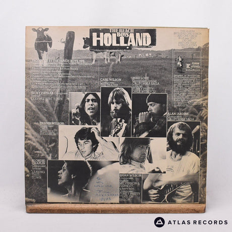 The Beach Boys - Holland - Lyric Sheet LP Vinyl Record - EX/VG+