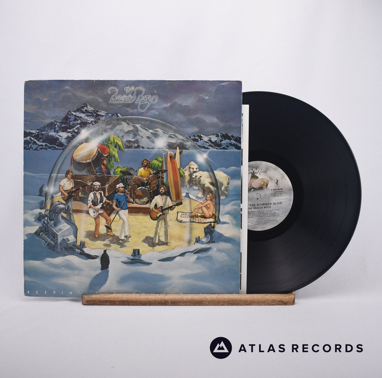 The Beach Boys Keepin' The Summer Alive LP Vinyl Record - Front Cover & Record