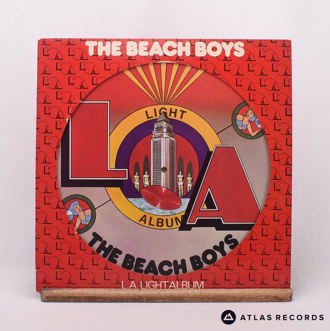 The Beach Boys L.A. (Light Album) LP Vinyl Record - Front Cover & Record