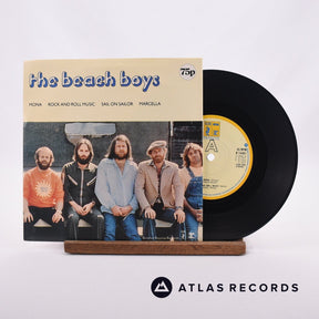 The Beach Boys Mona 7" Vinyl Record - Front Cover & Record