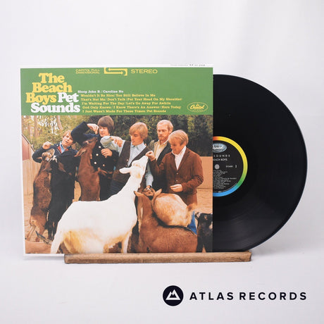The Beach Boys Pet Sounds LP Vinyl Record - Front Cover & Record