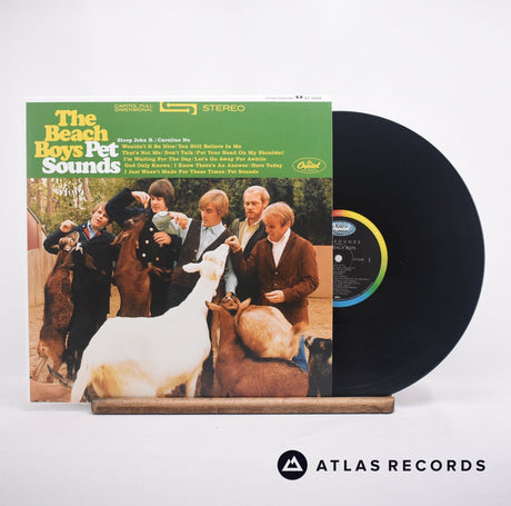 The Beach Boys Pet Sounds LP Vinyl Record - Front Cover & Record