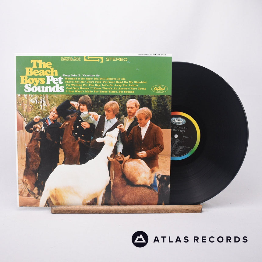 The Beach Boys Pet Sounds LP Vinyl Record - Front Cover & Record