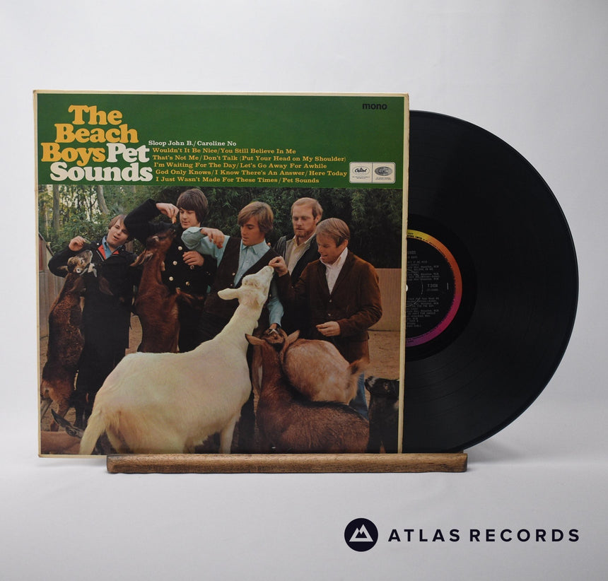 The Beach Boys Pet Sounds LP Vinyl Record - Front Cover & Record