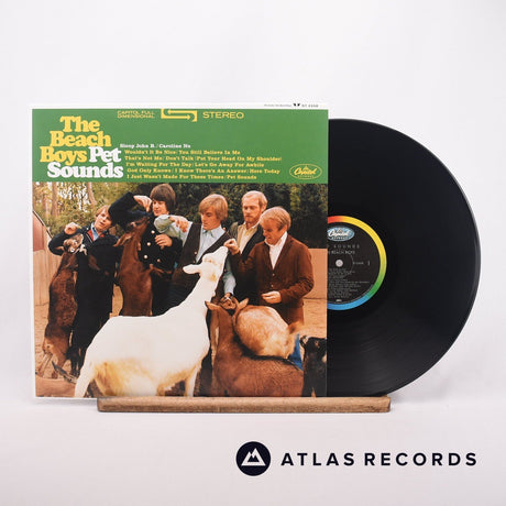 The Beach Boys Pet Sounds LP Vinyl Record - Front Cover & Record