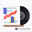 The Beach Boys Rock 'N' Roll To The Rescue 7" Vinyl Record - Front Cover & Record