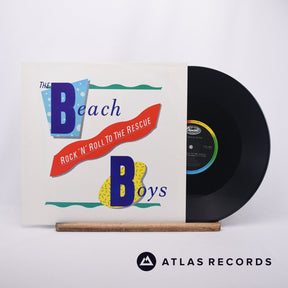 The Beach Boys Rock 'n' Roll To The Rescue 12" Vinyl Record - Front Cover & Record