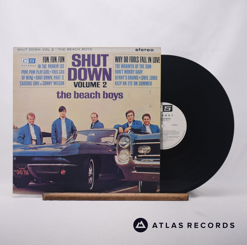 The Beach Boys Shut Down, Volume 2 LP Vinyl Record - Front Cover & Record