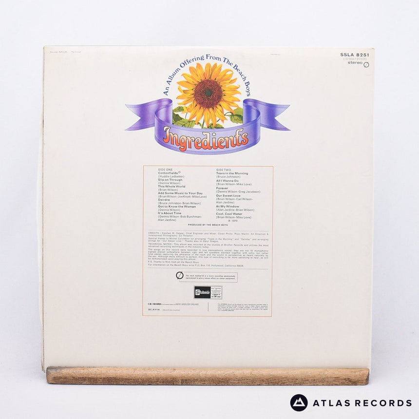 The Beach Boys - Sunflower - Gatefold A-1 B-1 LP Vinyl Record - EX/EX
