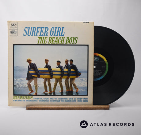 The Beach Boys Surfer Girl LP Vinyl Record - Front Cover & Record