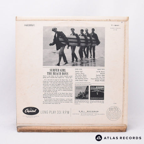 The Beach Boys - Surfer Girl - LP Vinyl Record - VG+/VG+