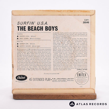 The Beach Boys - Surfin' U.S.A. - Mono 7" EP Vinyl Record - VG/VG