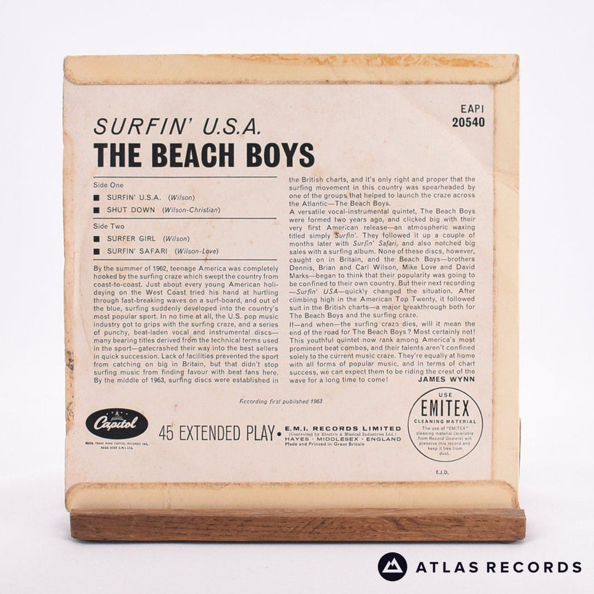 The Beach Boys - Surfin' U.S.A. - Mono 7" EP Vinyl Record - VG/VG