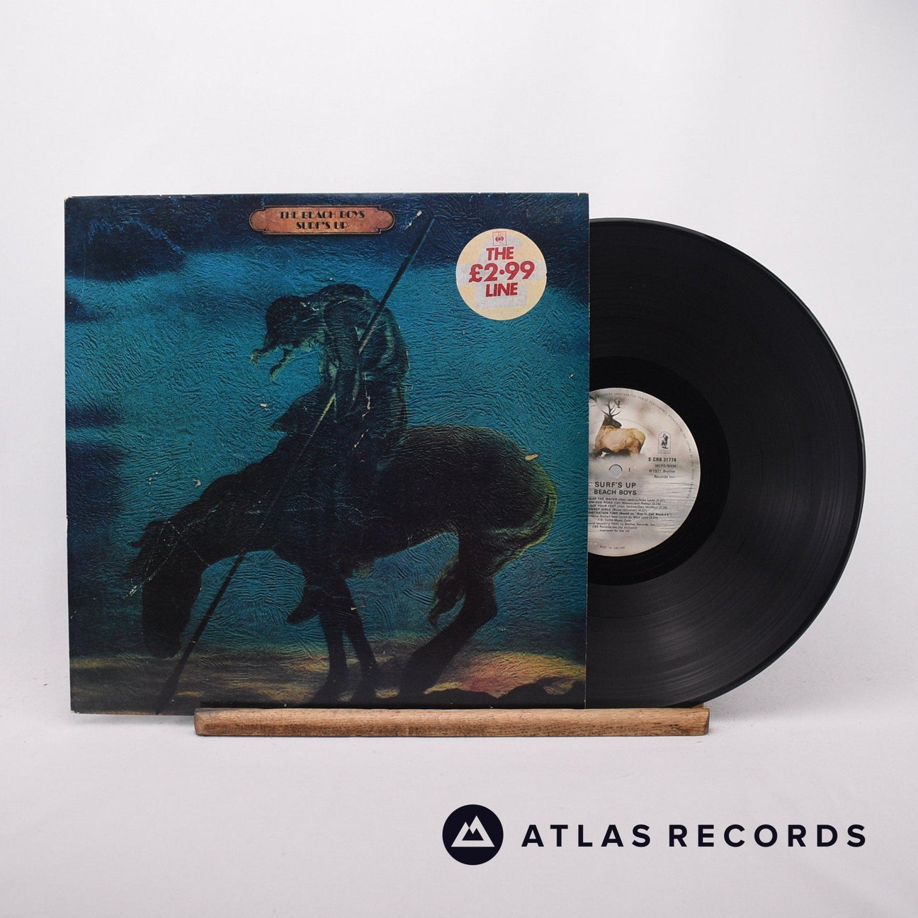 The Beach Boys Surf's Up LP Vinyl Record - Front Cover & Record