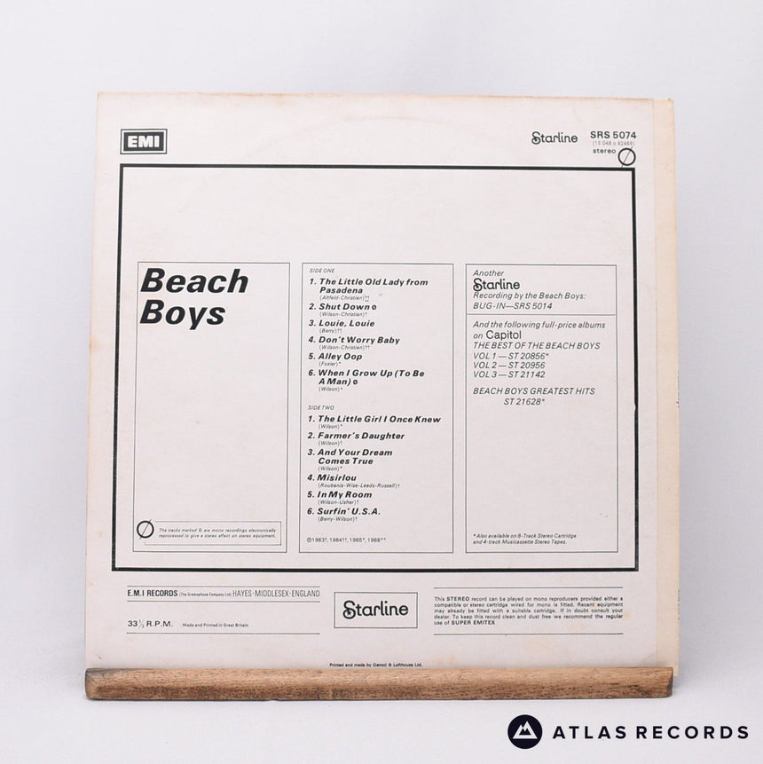 The Beach Boys - The Beach Boys - LP Vinyl Record - VG+/EX