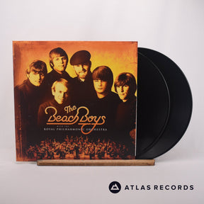 The Beach Boys The Beach Boys With The Royal Philharmonic Orchestra 2 x LP Vinyl Record - Front Cover & Record