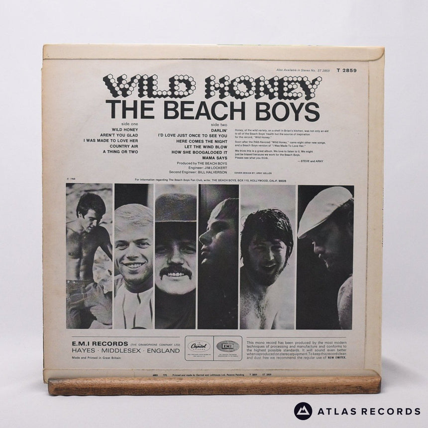 The Beach Boys - Wild Honey - Mono -1 -1 LP Vinyl Record - EX/VG+