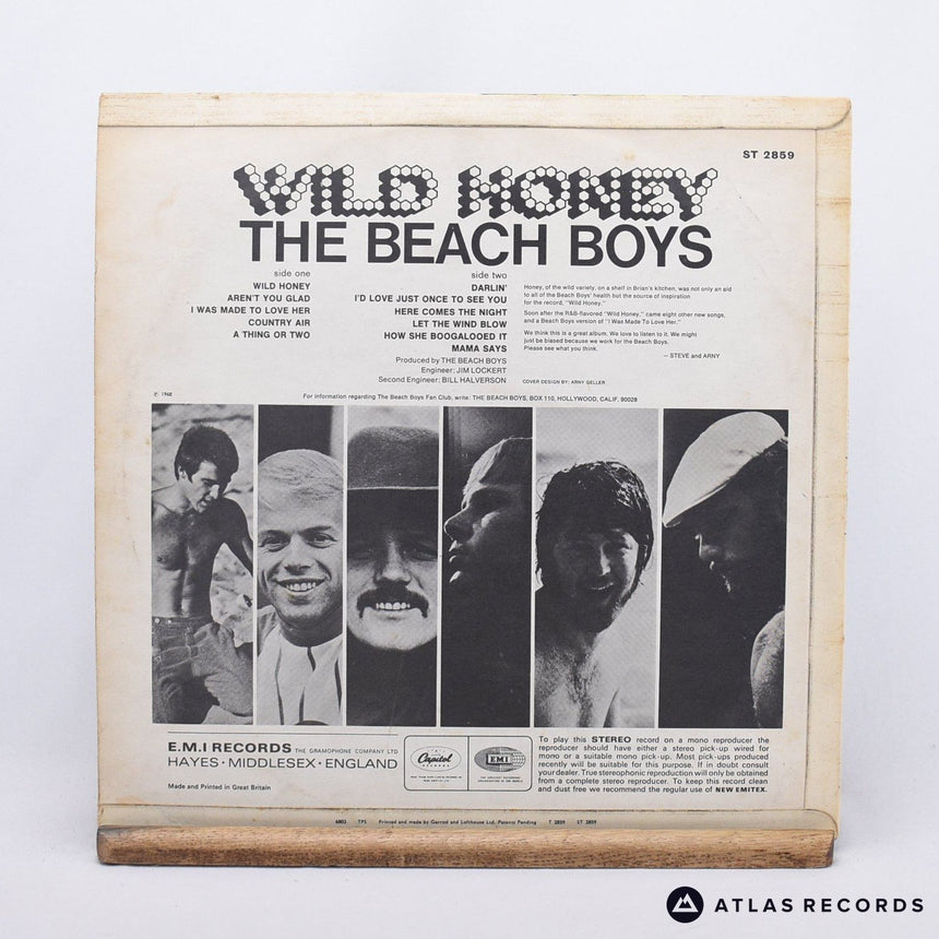 The Beach Boys - Wild Honey - Mono -1 -1 LP Vinyl Record - VG+/VG+