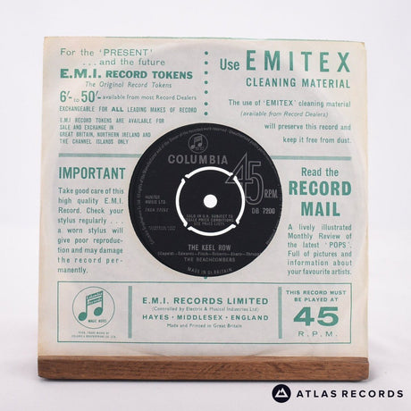 The Beachcombers - Night Train - 7" Vinyl Record - EX/EX