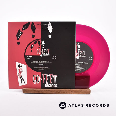 The Beat Mirror In The Bathroom 7" Vinyl Record - Front Cover & Record