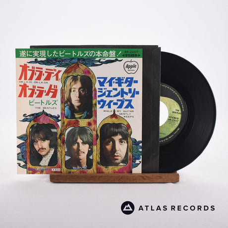 The Beatles オブ・ラ・ディ, オブ・ラ・ダ = Ob-La-Di, Ob-La-Da 7" Vinyl Record - Front Cover & Record