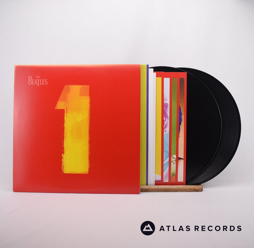 The Beatles 1 2 x LP Vinyl Record - Front Cover & Record