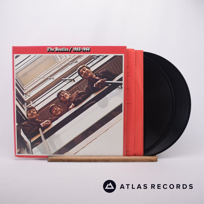 The Beatles 1962 - 1966 [The Red Album] 2 x LP Vinyl Record - Front Cover & Record
