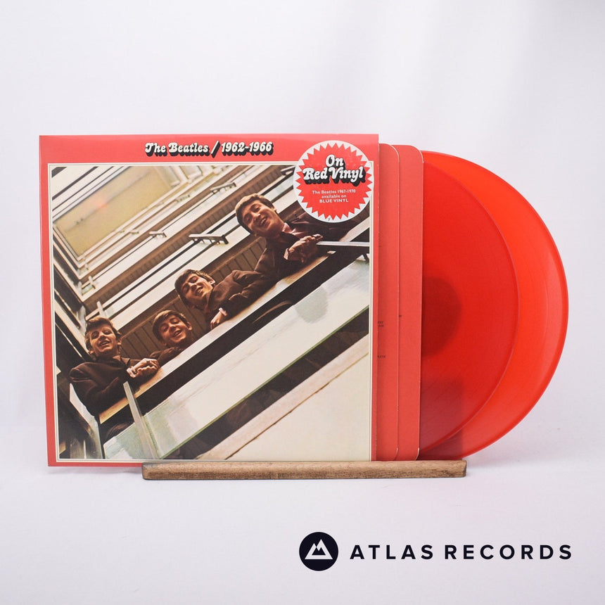 The Beatles 1962 - 1966 [The Red Album] 2 x LP Vinyl Record - Front Cover & Record