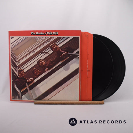 The Beatles 1962 - 1966 [The Red Album] 2 x LP Vinyl Record - Front Cover & Record