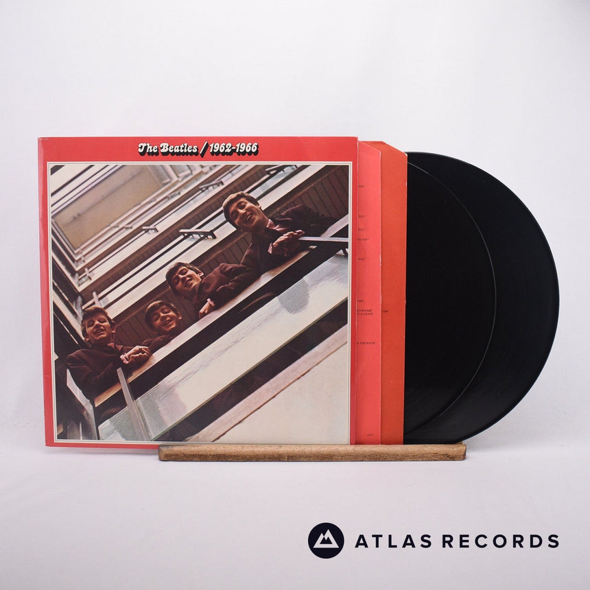 The Beatles 1962 - 1966 [The Red Album] 2 x LP Vinyl Record - Front Cover & Record