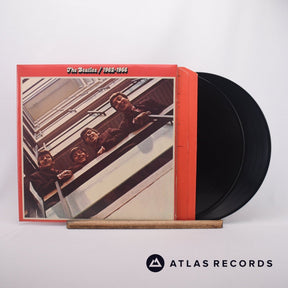 The Beatles 1962 - 1966 [The Red Album] 2 x LP Vinyl Record - Front Cover & Record