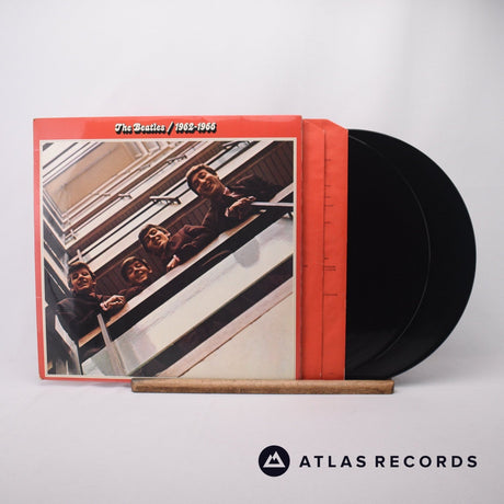 The Beatles 1962 - 1966 [The Red Album] 2 x LP Vinyl Record - Front Cover & Record