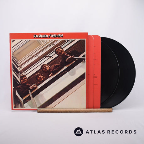 The Beatles 1962 - 1966 [The Red Album] 2 x LP Vinyl Record - Front Cover & Record