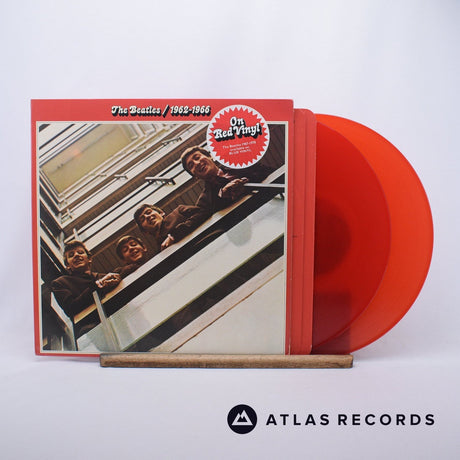 The Beatles 1962 - 1966 [The Red Album] 2 x LP Vinyl Record - Front Cover & Record