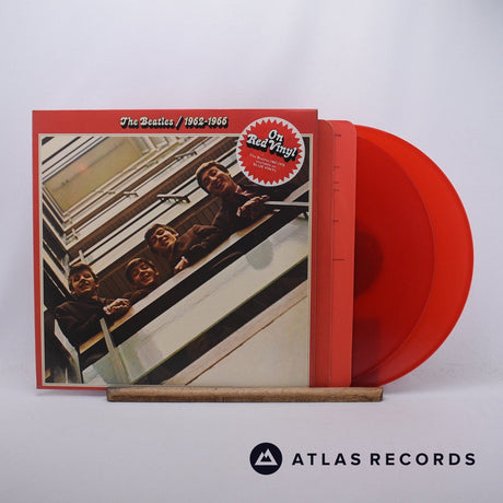 The Beatles 1962 - 1966 [The Red Album] 2 x LP Vinyl Record - Front Cover & Record