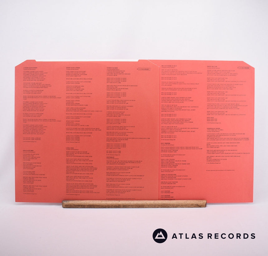 The Beatles - 1962 - 1966 [The Red Album] - Red Translucent 2 x LP Vinyl Record