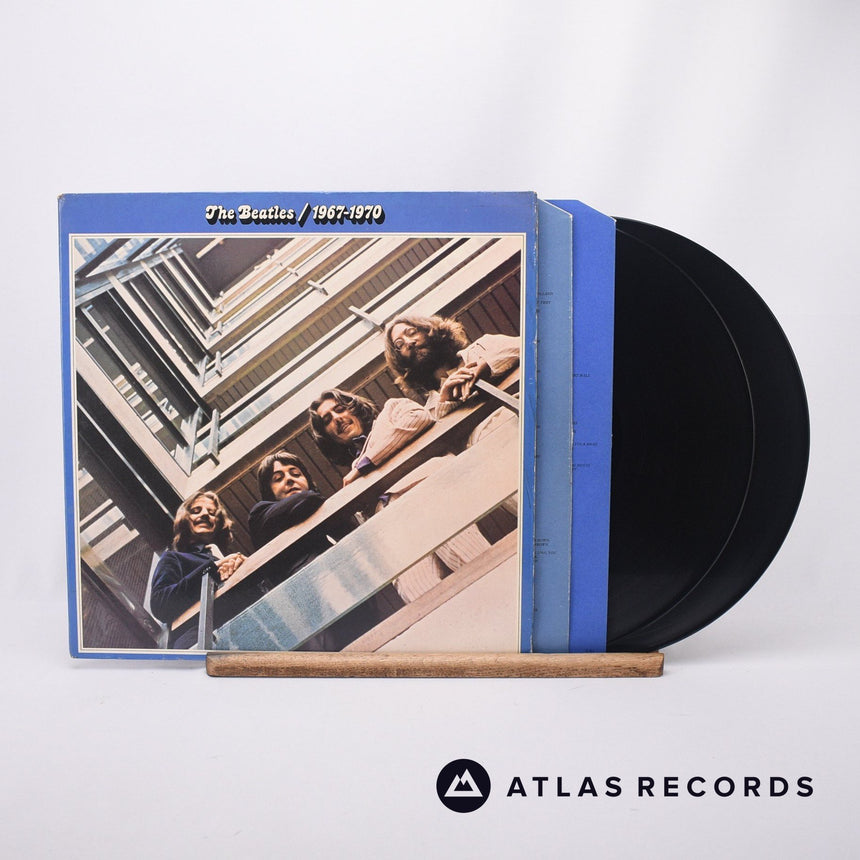 The Beatles 1967 - 1970 [The Blue Album] 2 x LP Vinyl Record - Front Cover & Record
