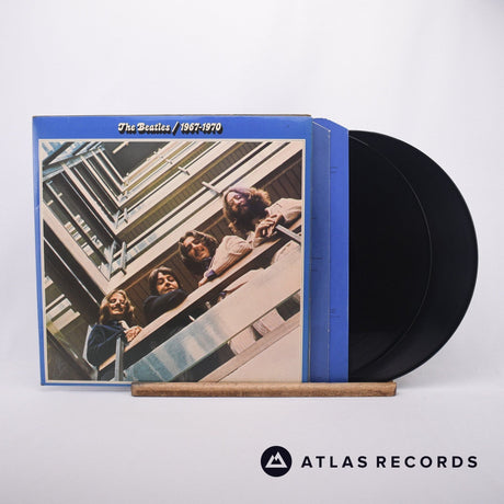 The Beatles 1967 - 1970 [The Blue Album] 2 x LP Vinyl Record - Front Cover & Record