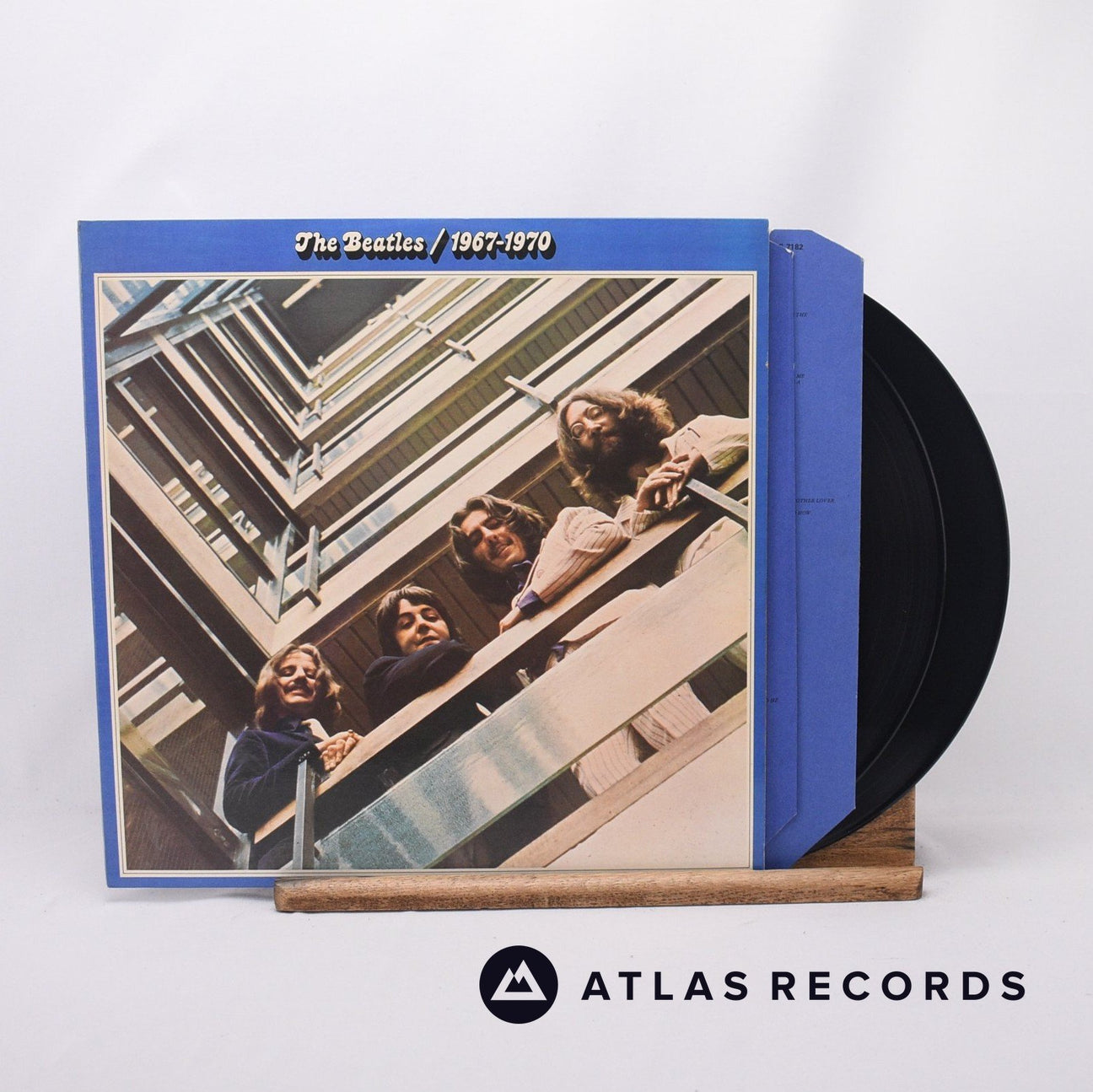 The Beatles 1967 - 1970 [The Blue Album] 2 x LP Vinyl Record - Front Cover & Record