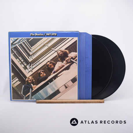 The Beatles 1967 - 1970 [The Blue Album] 2 x LP Vinyl Record - Front Cover & Record