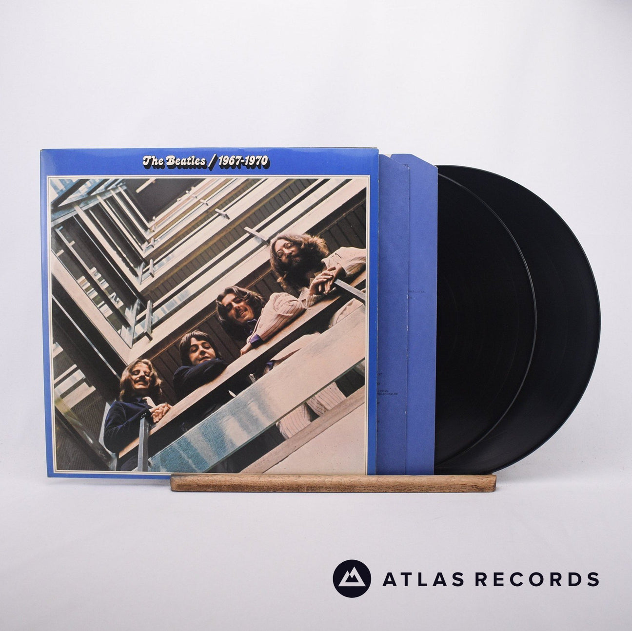 The Beatles 1967 - 1970 [The Blue Album] 2 x LP Vinyl Record - Front Cover & Record