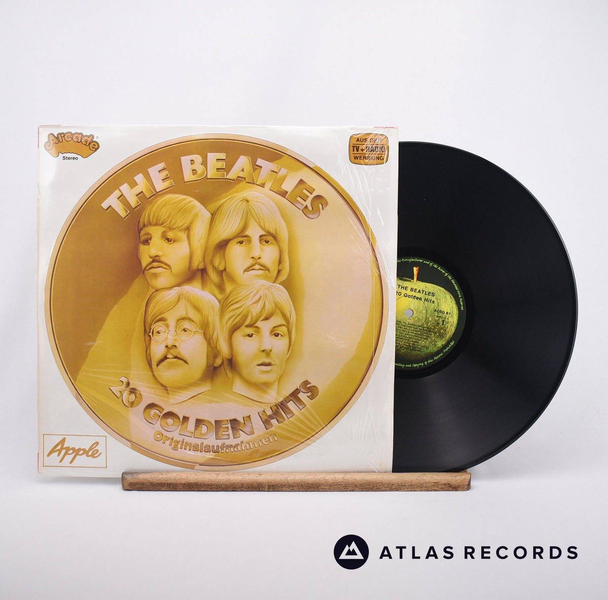 The Beatles 20 Golden Hits LP Vinyl Record - Front Cover & Record