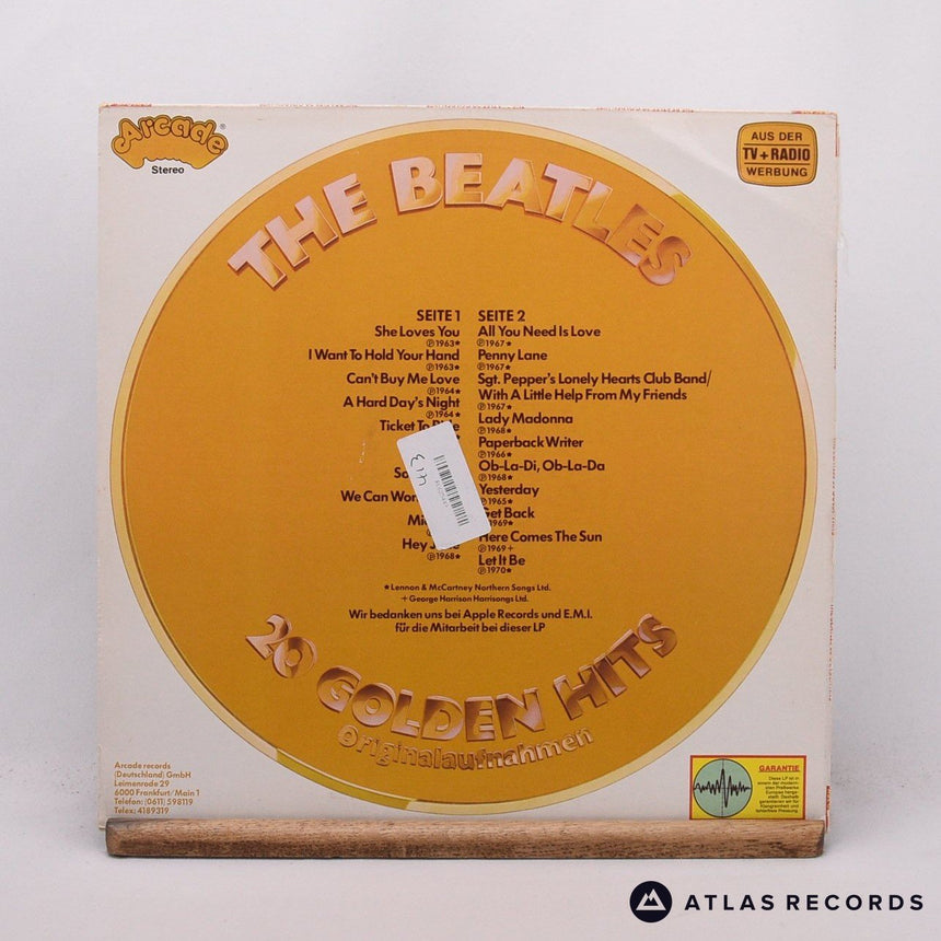 The Beatles - 20 Golden Hits (Originalaufnahmen) - LP Vinyl Record - VG+/EX