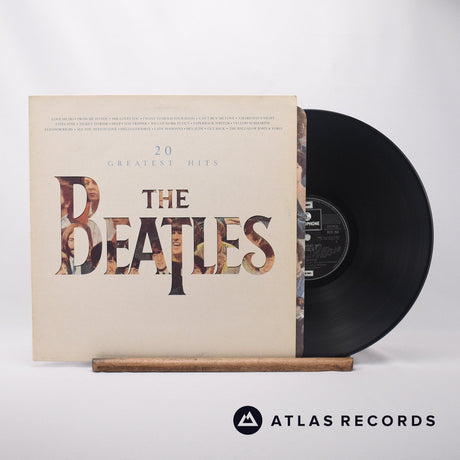 The Beatles 20 Greatest Hits LP Vinyl Record - Front Cover & Record