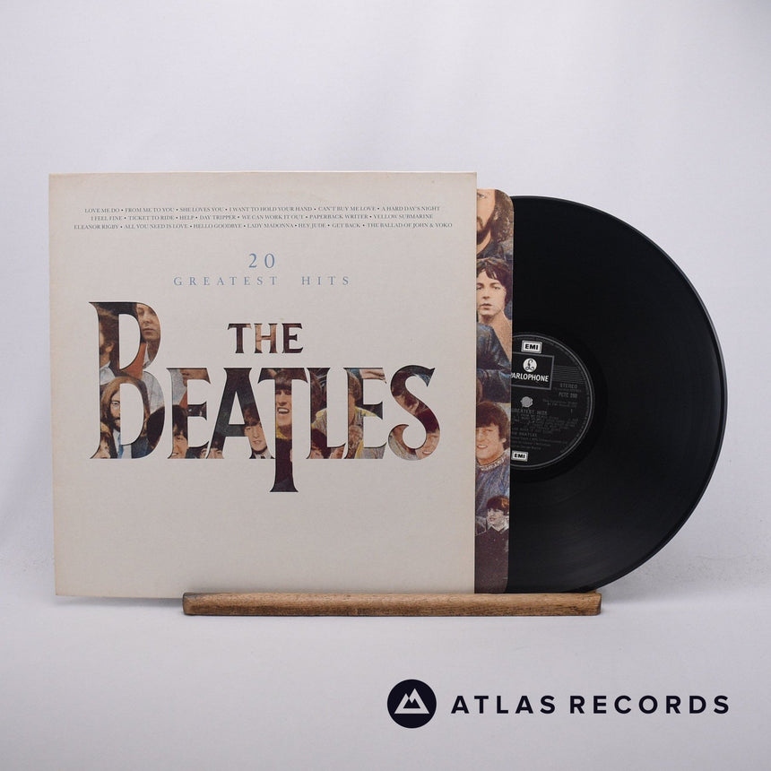 The Beatles 20 Greatest Hits LP Vinyl Record - Front Cover & Record
