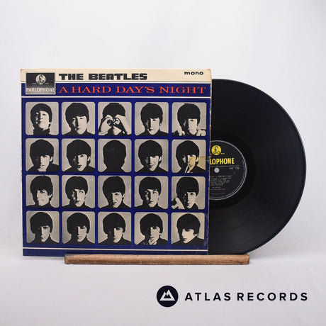 The Beatles A Hard Day's Night LP Vinyl Record - Front Cover & Record