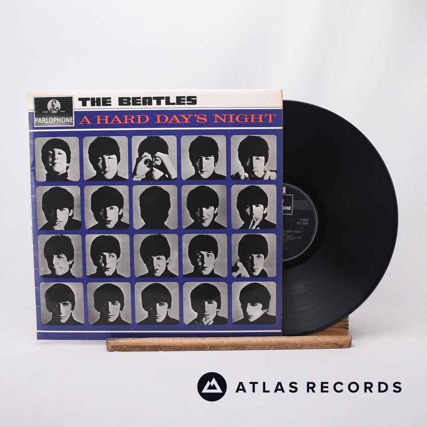 The Beatles A Hard Day's Night LP Vinyl Record - Front Cover & Record