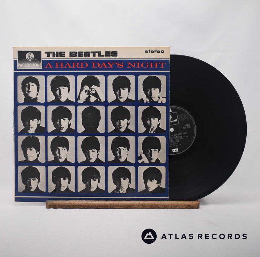 The Beatles A Hard Day's Night LP Vinyl Record - Front Cover & Record