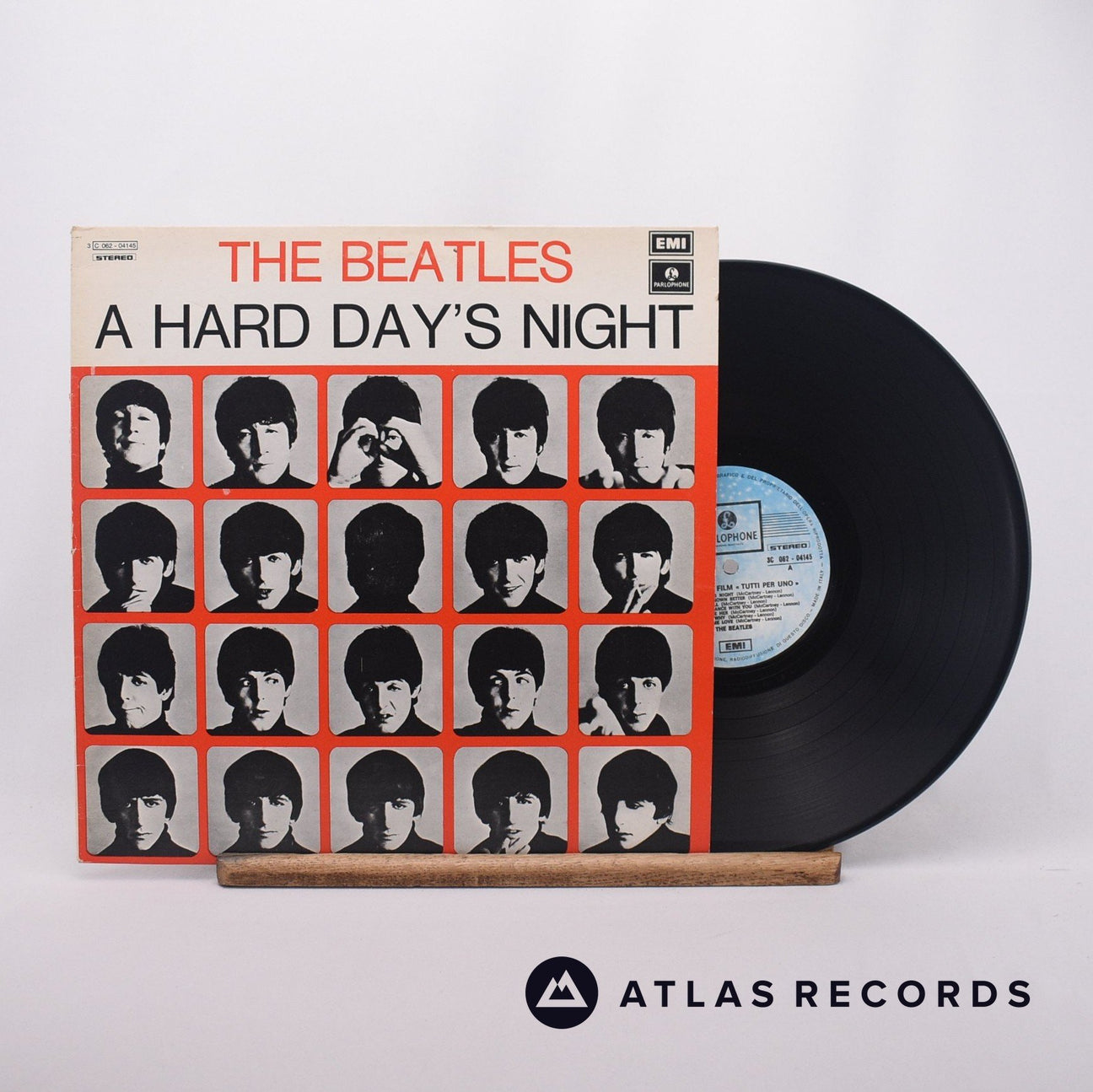 The Beatles A Hard Day's Night LP Vinyl Record - Front Cover & Record